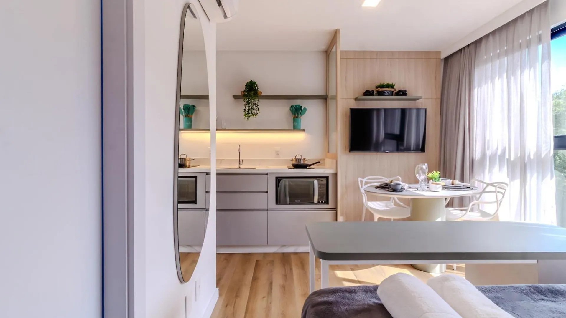 Apartamento Loft Novo Todo Mobiliado Com Wifi Piscina E Proximo A Oktober Blumenau Brasil