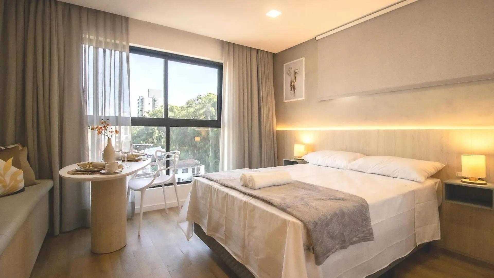 Apartamento Loft Novo Todo Mobiliado Com Wifi Piscina E Proximo A Oktober Blumenau