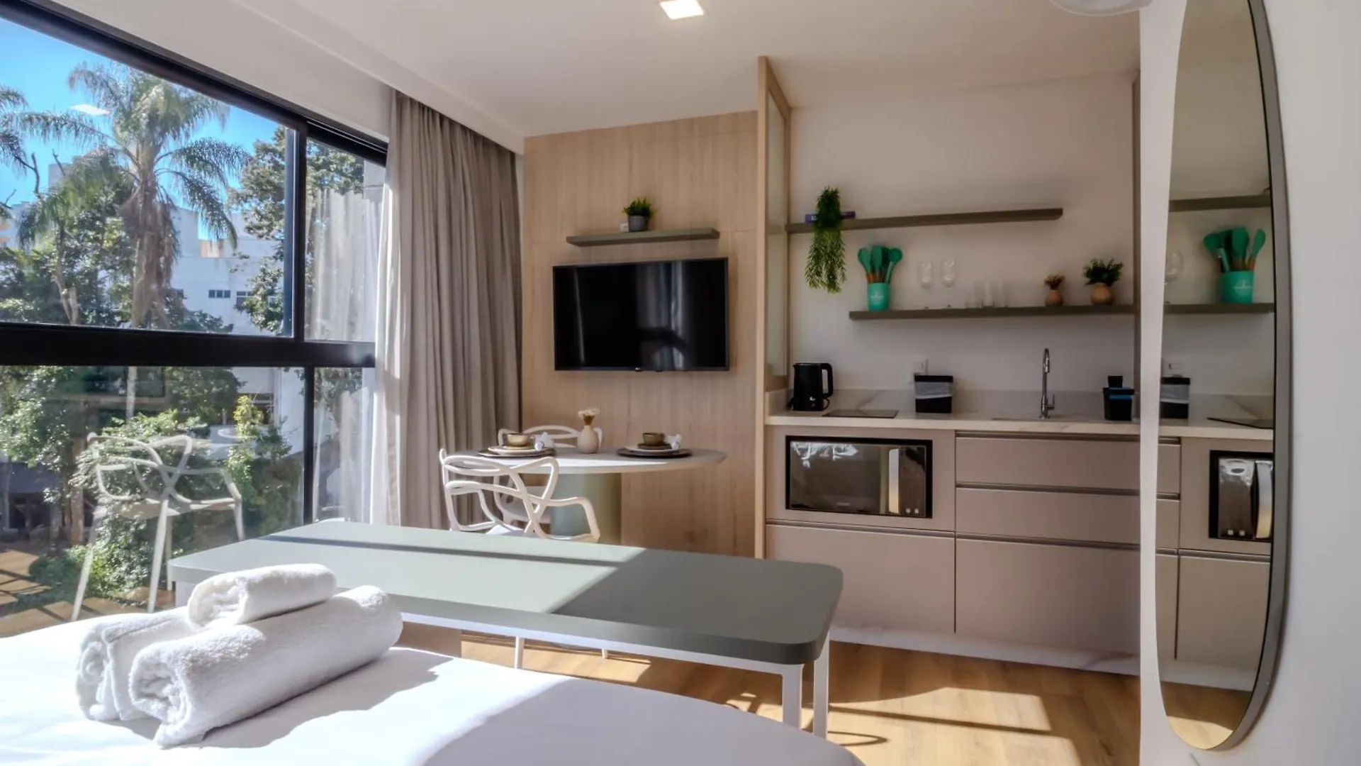 Loft Novo Todo Mobiliado Com Wifi Piscina E Proximo A Oktober Lejlighed Blumenau