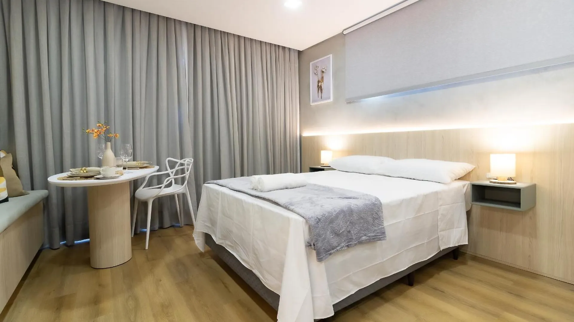 Loft Novo Todo Mobiliado Com Wifi Piscina E Proximo A Oktober Lejlighed Blumenau Brasilien