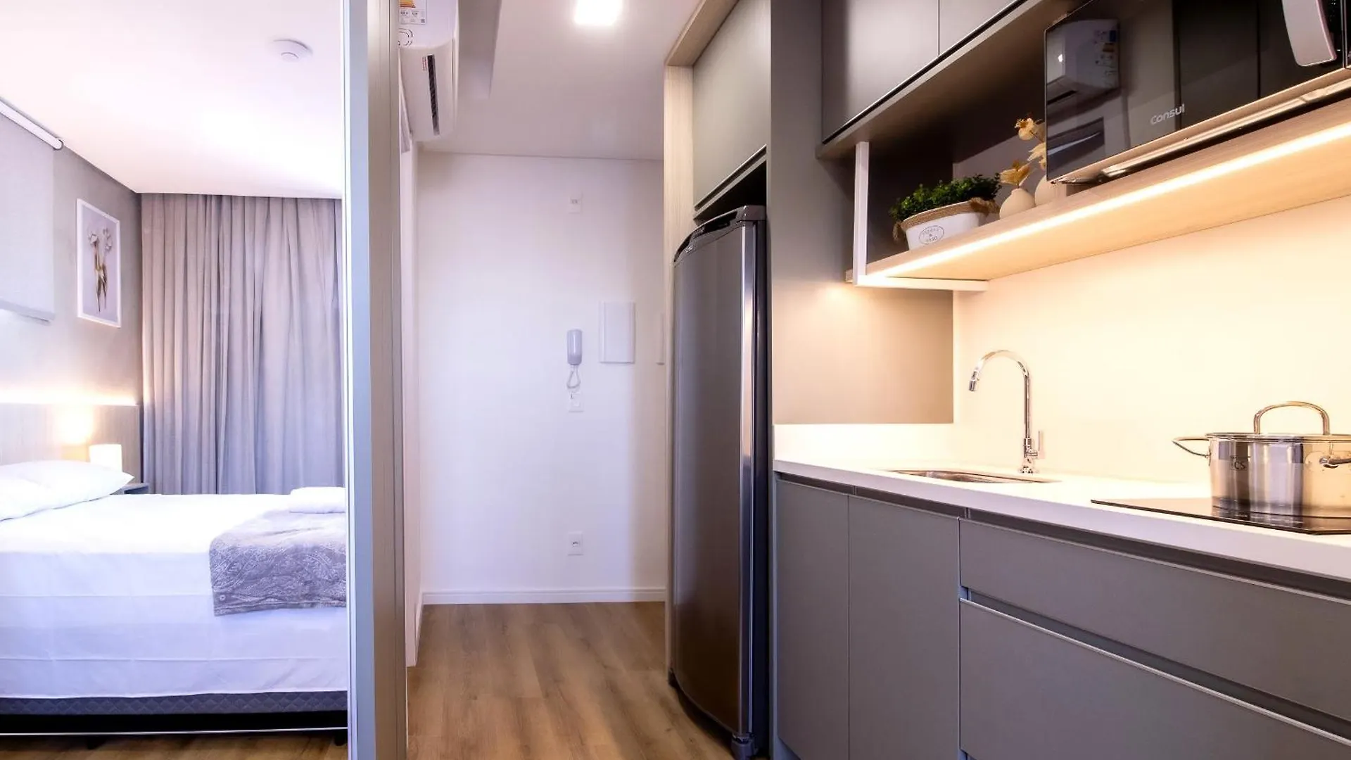 Loft Novo Todo Mobiliado Com Wifi Piscina E Proximo A Oktober Lejlighed Blumenau